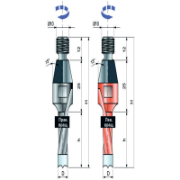 Freud сверло глухое PF 09 MD ACD3