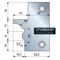 Freud нож CP 32 M DA3