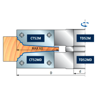 Freud нож CT 52 MD DB3