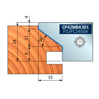 Freud нож CP 42 M BA3