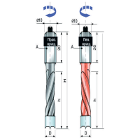 Freud сверло глухое PF 07 MS FC3