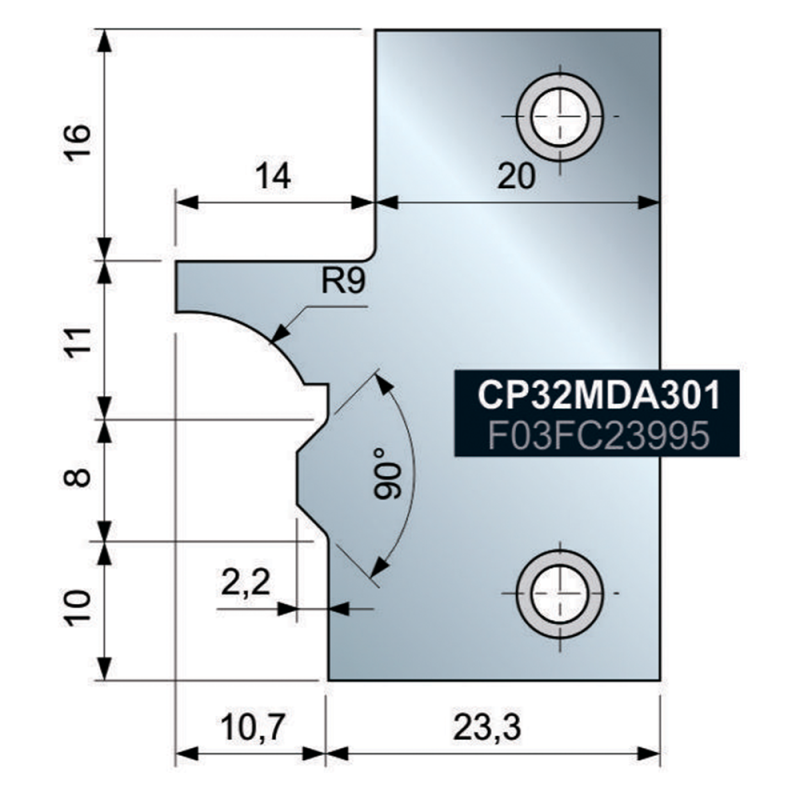 Freud нож CP 32 M BA3