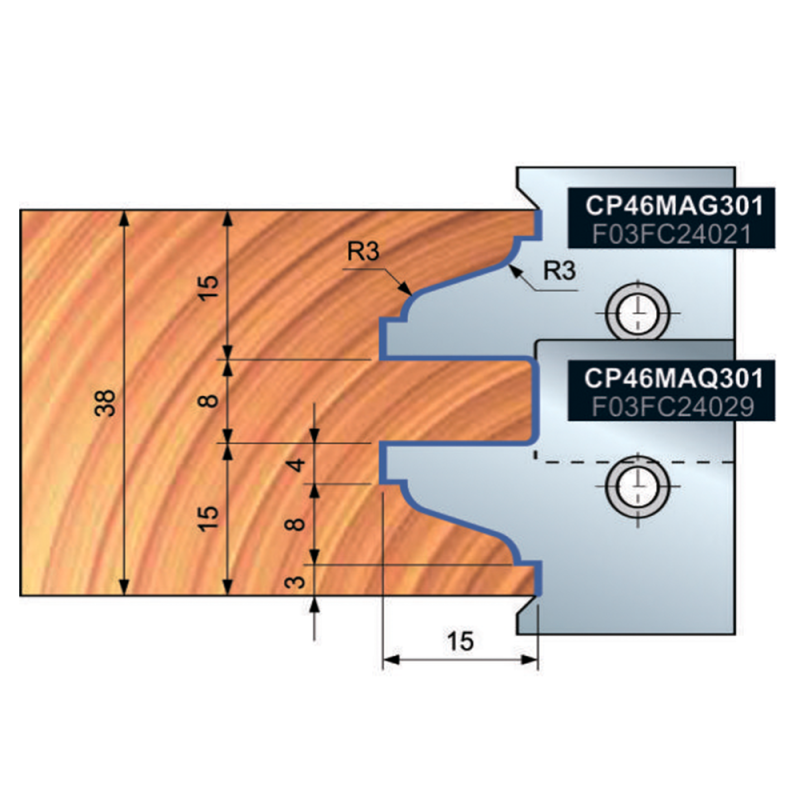 Freud нож CP 46 M AG3